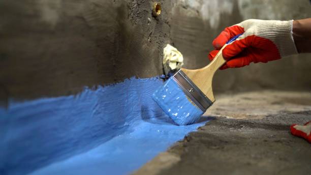 Crawl space vapor barrier installation in Frazeysburg, OH